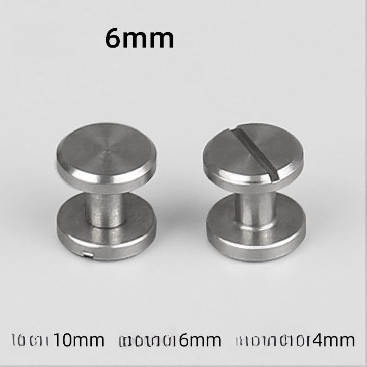 suruburi curea inox 6 mm