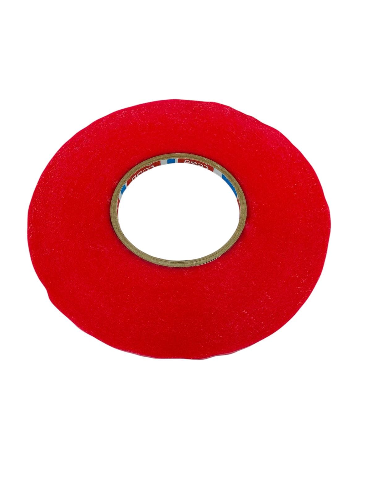 banda dublu adeziva rosie 5 mm